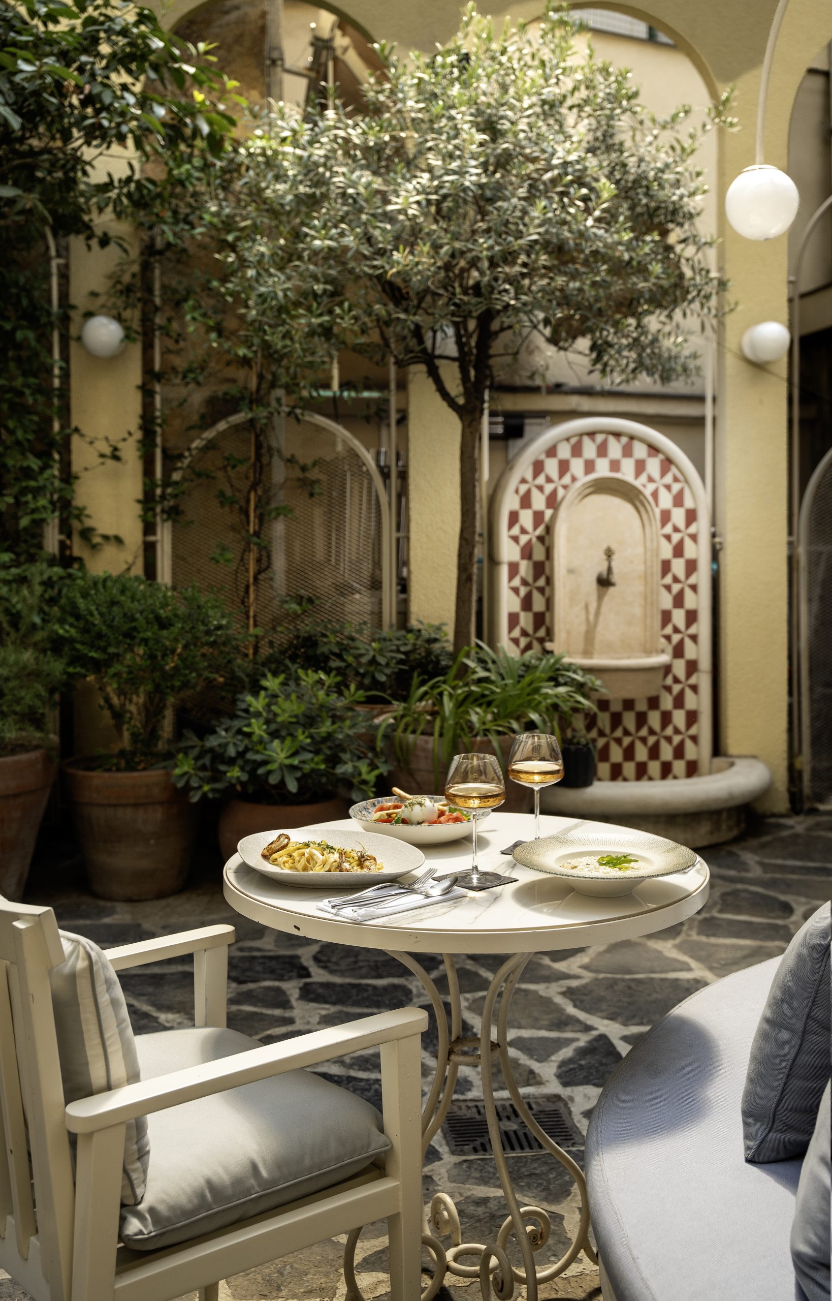 Garden courtyard