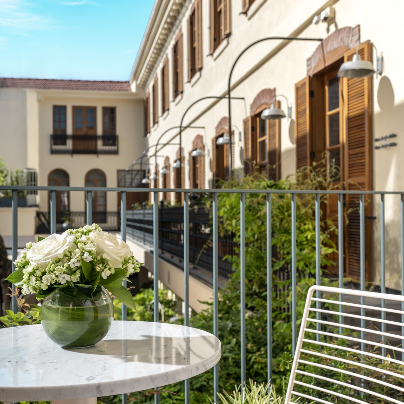 Courtyard Room with Balcony 1